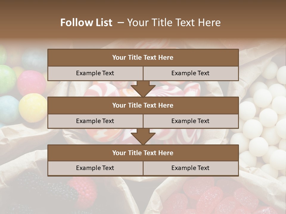 Many Group Shape PowerPoint Template