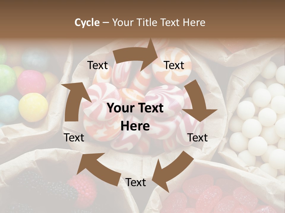 Many Group Shape PowerPoint Template