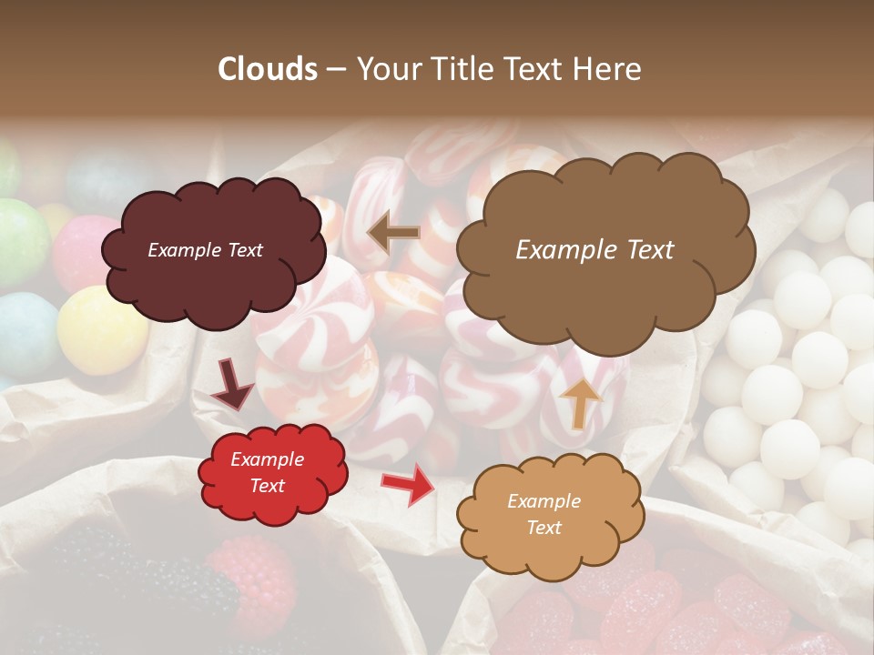 Many Group Shape PowerPoint Template