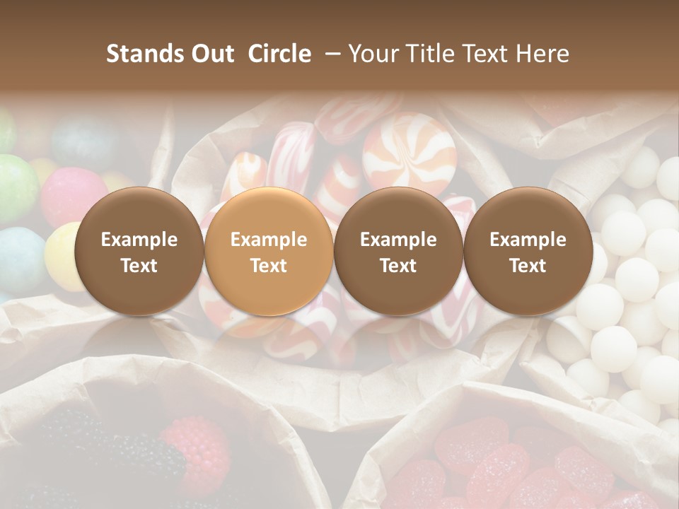 Many Group Shape PowerPoint Template