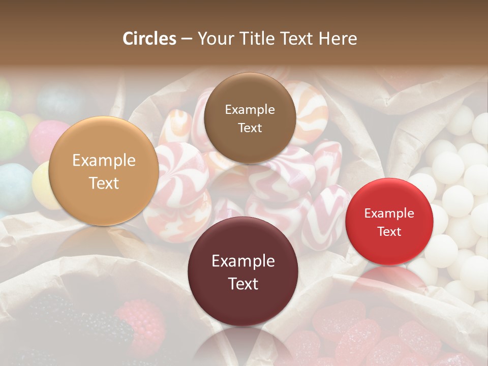 Many Group Shape PowerPoint Template
