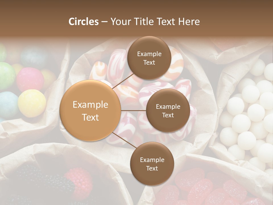 Many Group Shape PowerPoint Template