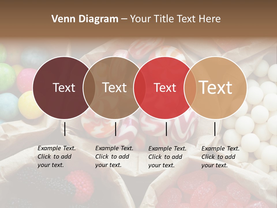 Many Group Shape PowerPoint Template