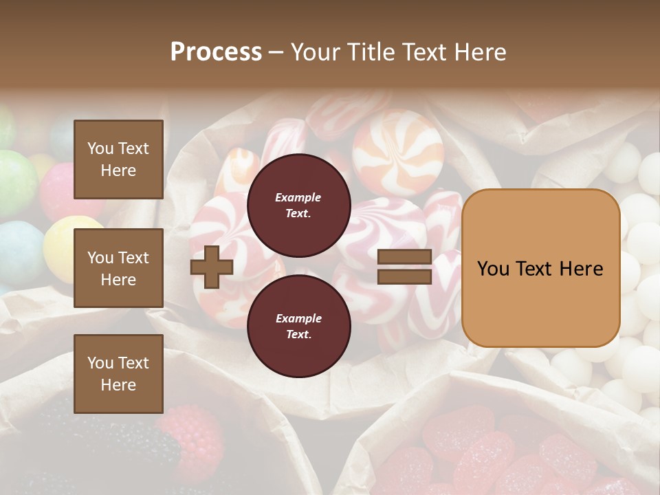 Many Group Shape PowerPoint Template