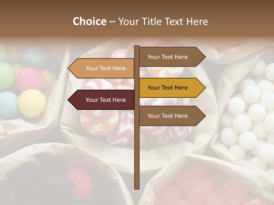 Many Group Shape PowerPoint Template