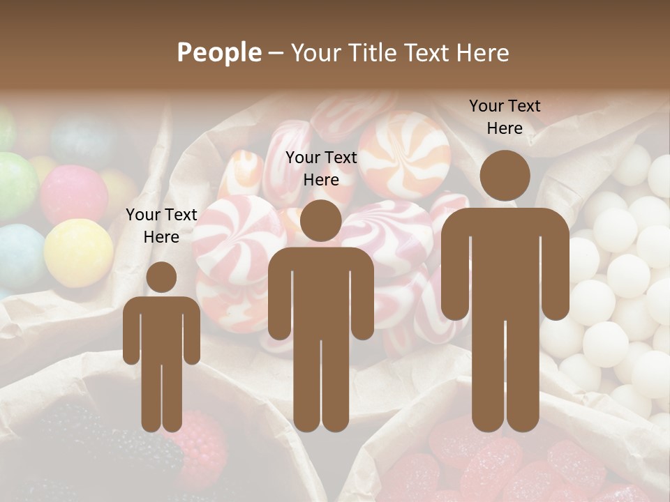 Many Group Shape PowerPoint Template