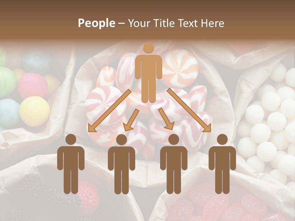 Many Group Shape PowerPoint Template