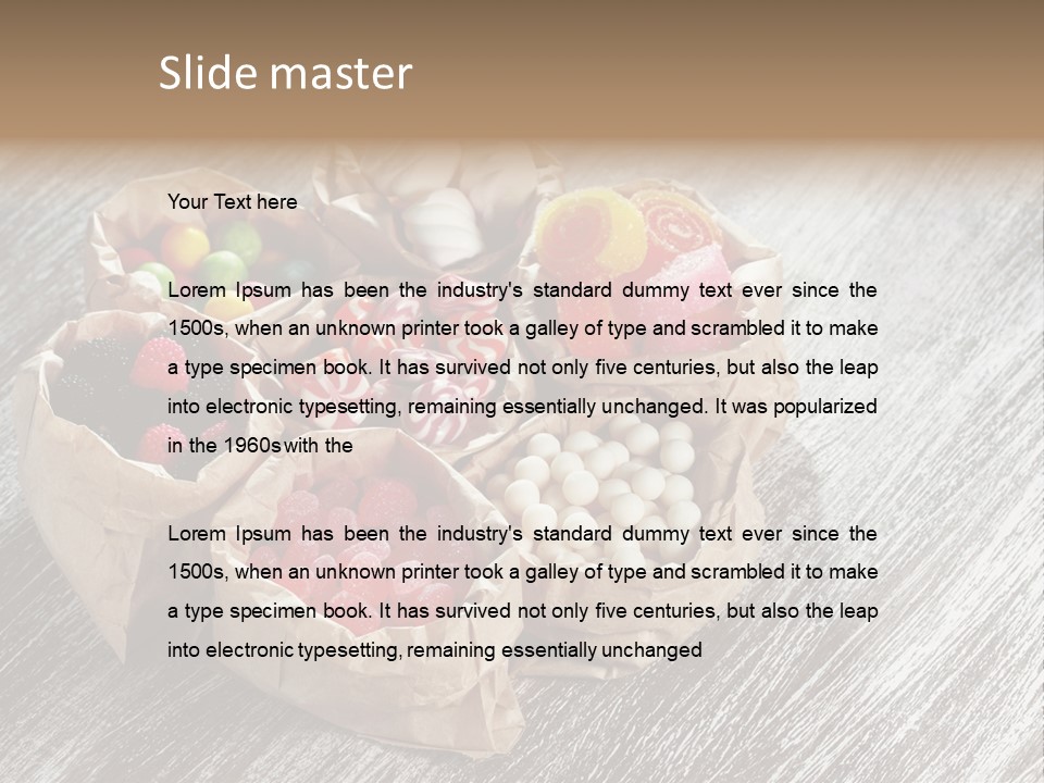 Diet Dessert Lifestyle PowerPoint Template