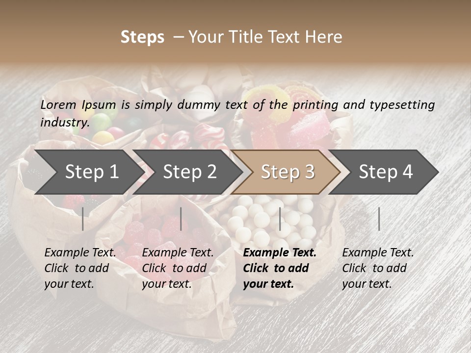 Diet Dessert Lifestyle PowerPoint Template