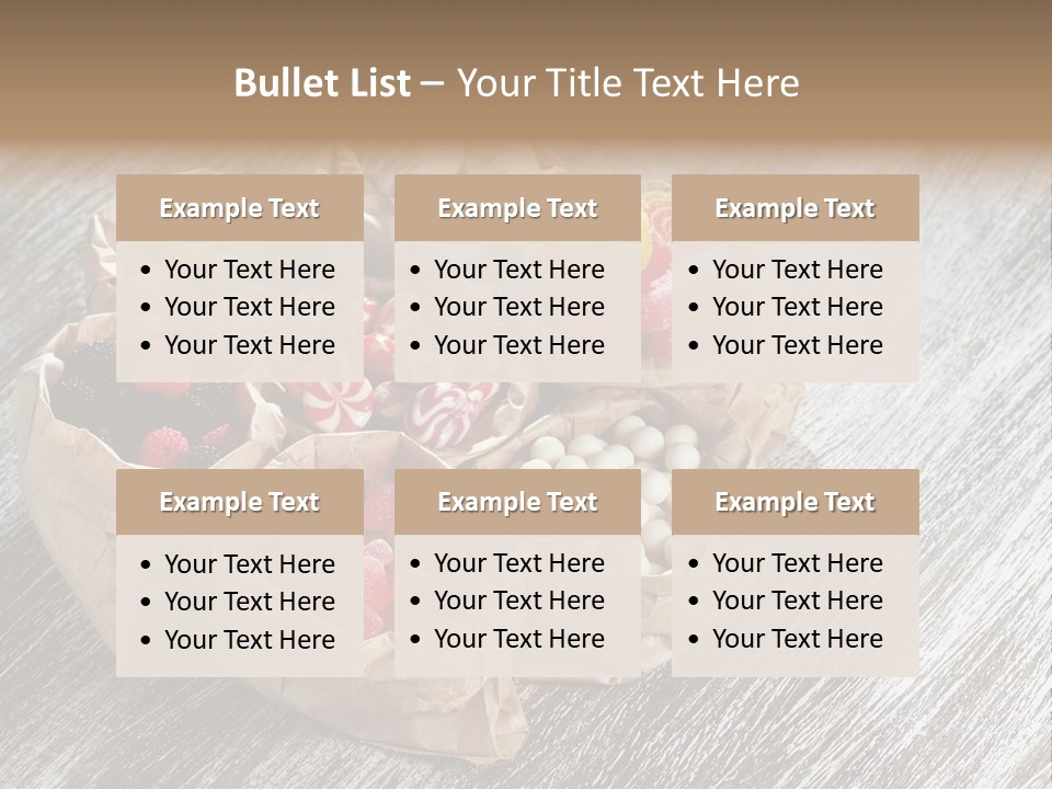 Diet Dessert Lifestyle PowerPoint Template
