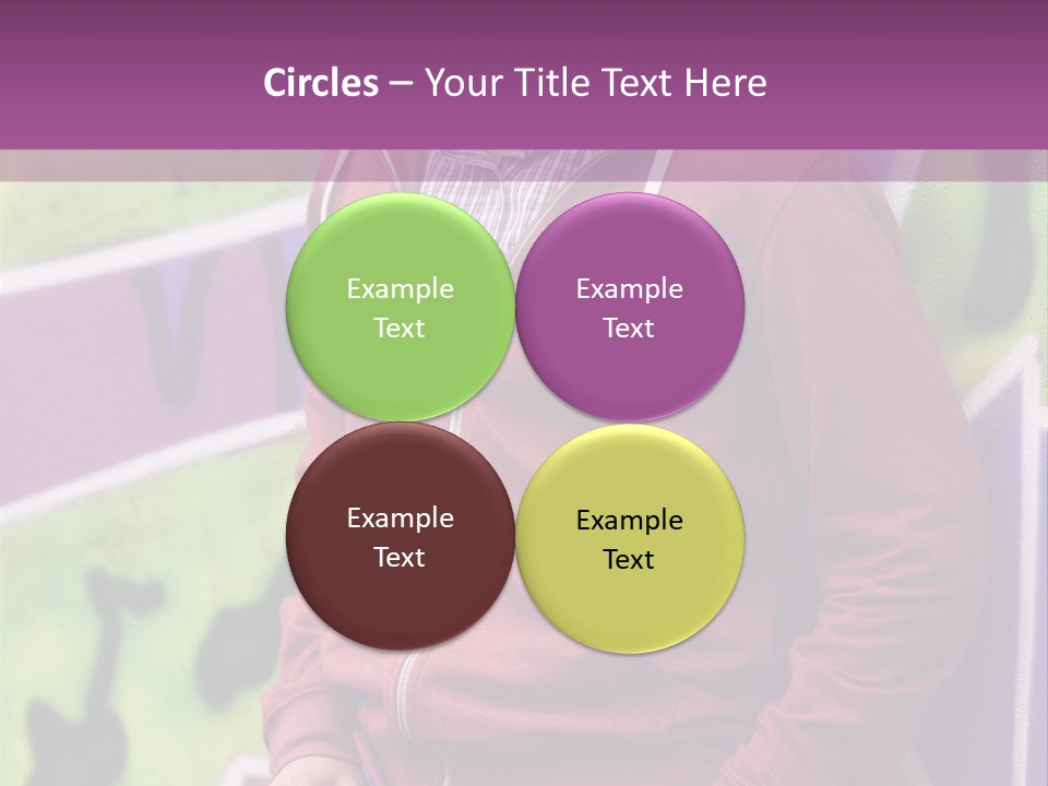 Man Street City PowerPoint Template