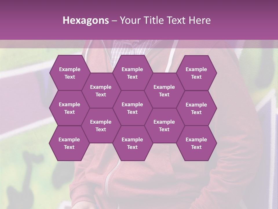 Man Street City PowerPoint Template