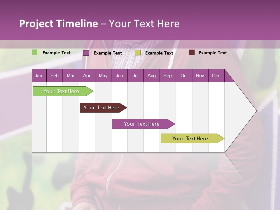 Man Street City PowerPoint Template