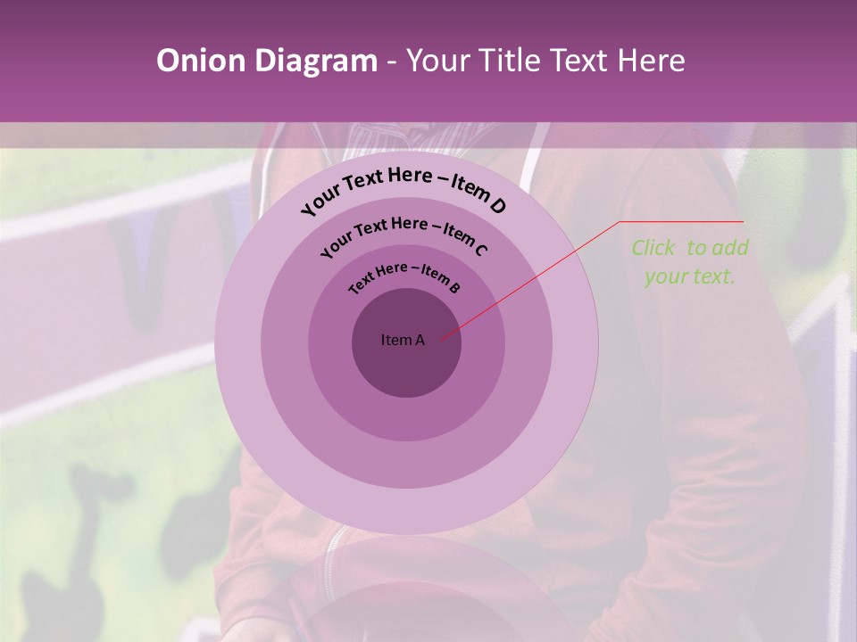 Man Street City PowerPoint Template