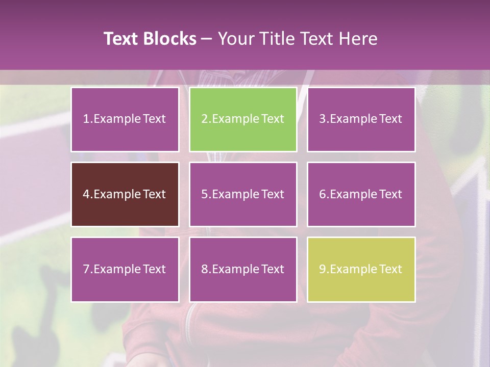 Man Street City PowerPoint Template