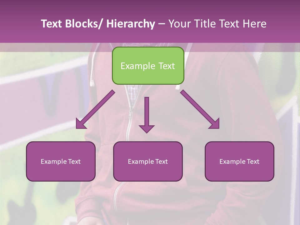 Man Street City PowerPoint Template