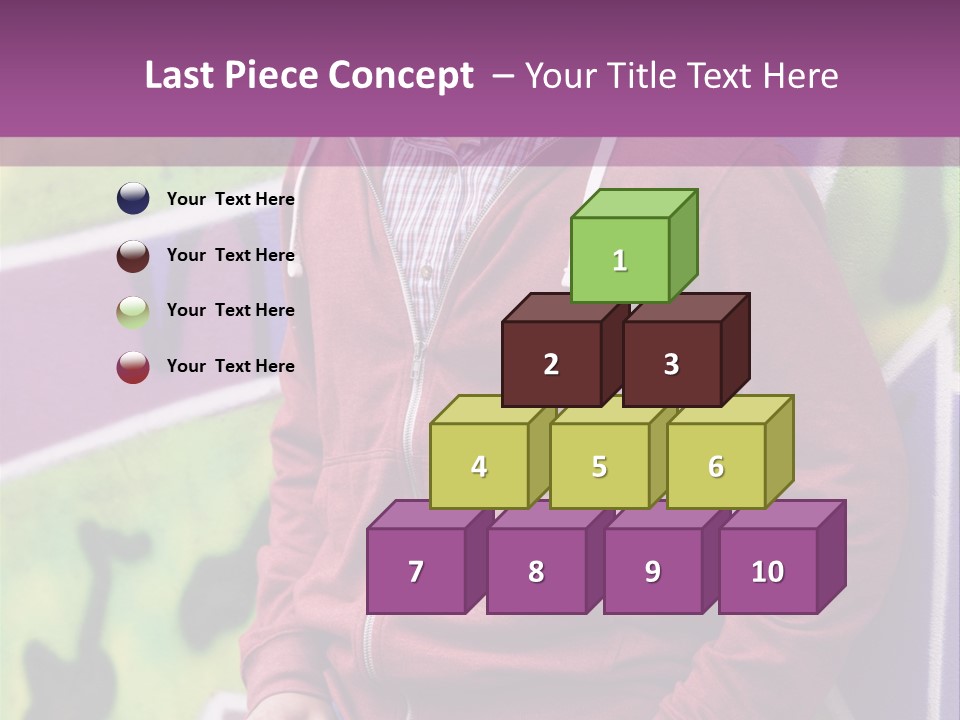 Man Street City PowerPoint Template