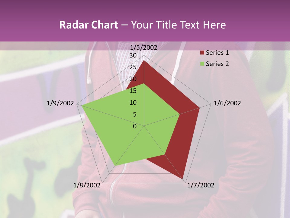 Man Street City PowerPoint Template