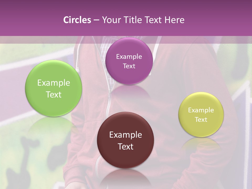 Man Street City PowerPoint Template