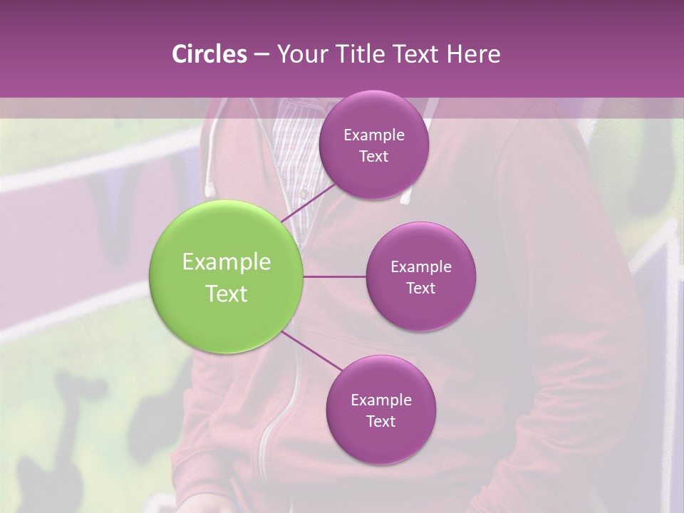 Man Street City PowerPoint Template