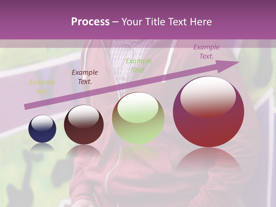 Man Street City PowerPoint Template