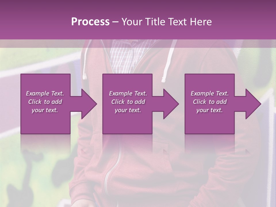 Man Street City PowerPoint Template