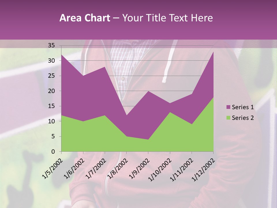 Man Street City PowerPoint Template