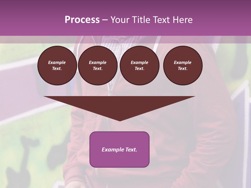 Man Street City PowerPoint Template