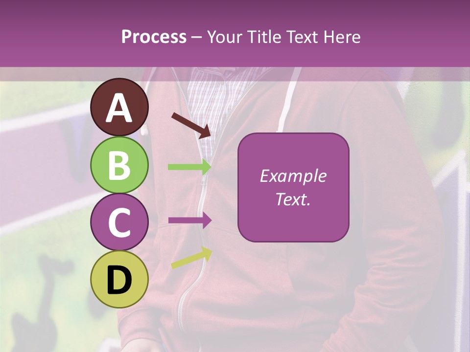 Man Street City PowerPoint Template