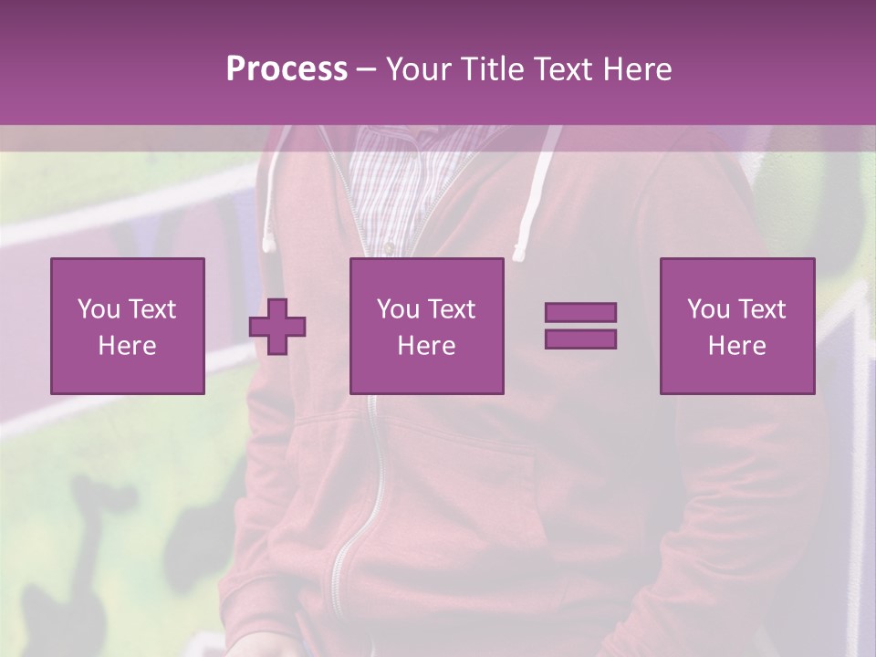 Man Street City PowerPoint Template