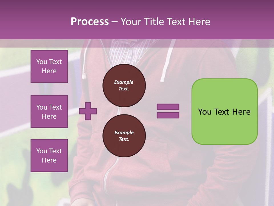 Man Street City PowerPoint Template
