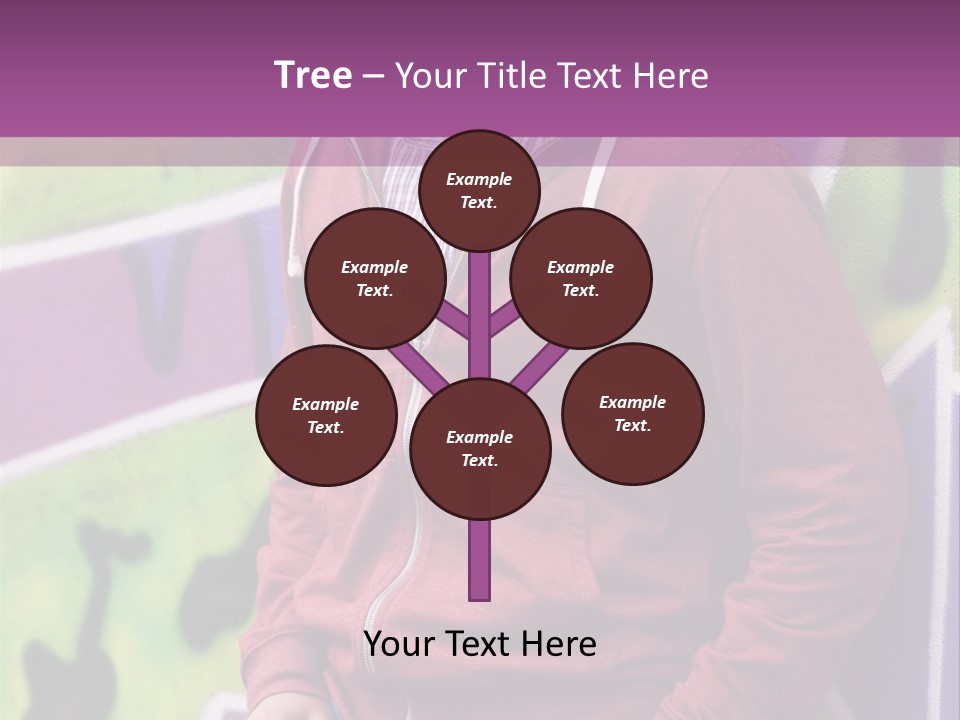 Man Street City PowerPoint Template