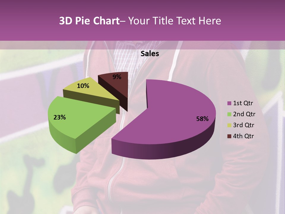 Man Street City PowerPoint Template