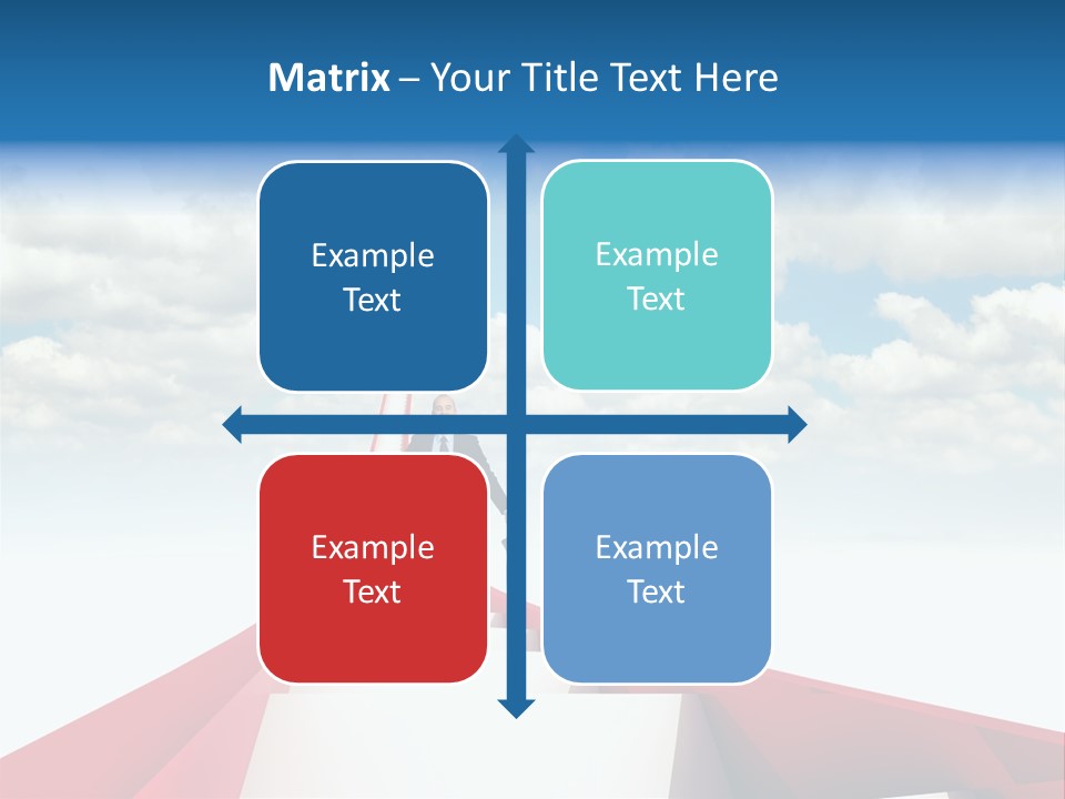 Growing Portrait Worker PowerPoint Template