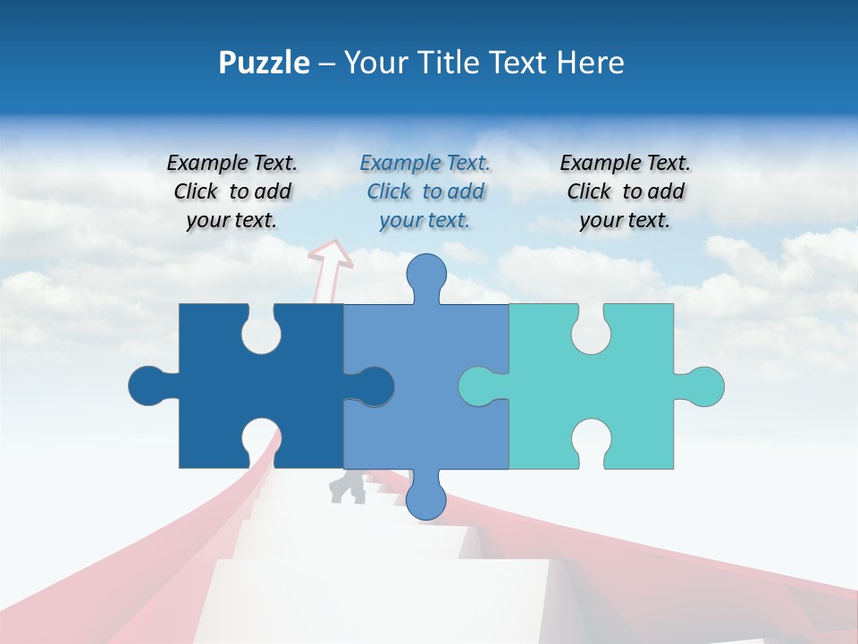 Growing Portrait Worker PowerPoint Template