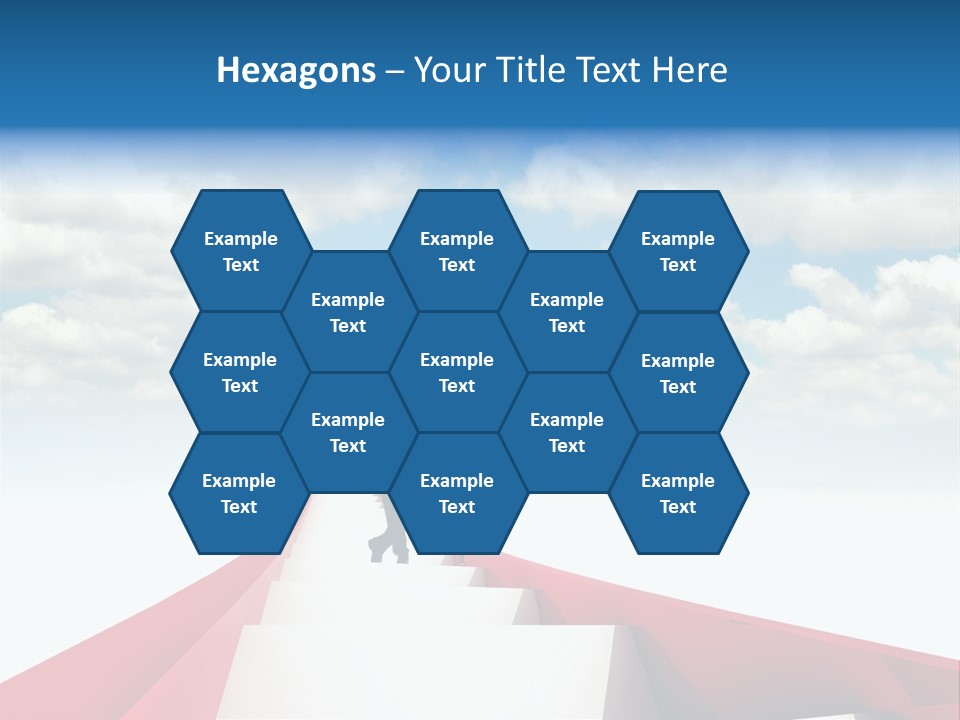 Growing Portrait Worker PowerPoint Template