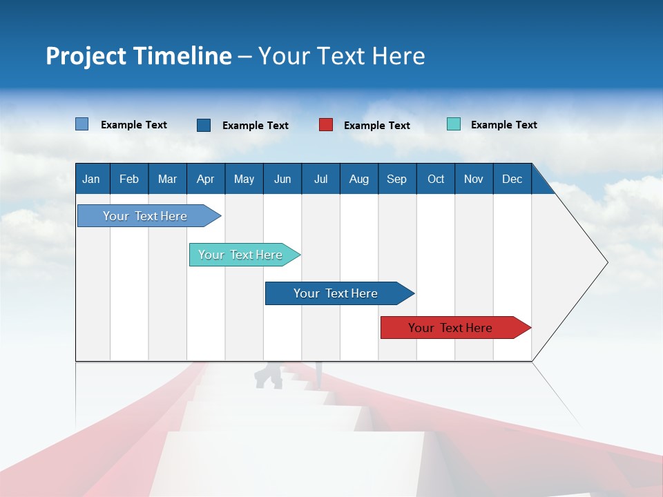 Growing Portrait Worker PowerPoint Template