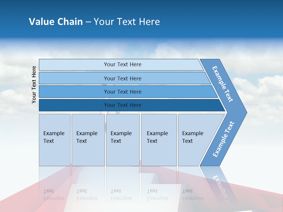 Growing Portrait Worker PowerPoint Template