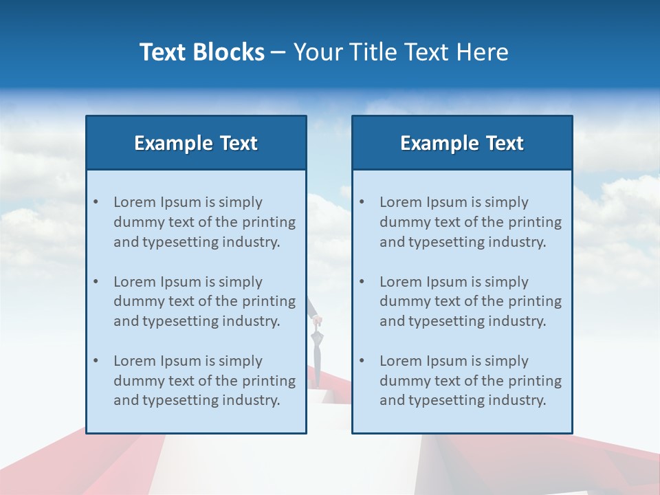 Growing Portrait Worker PowerPoint Template