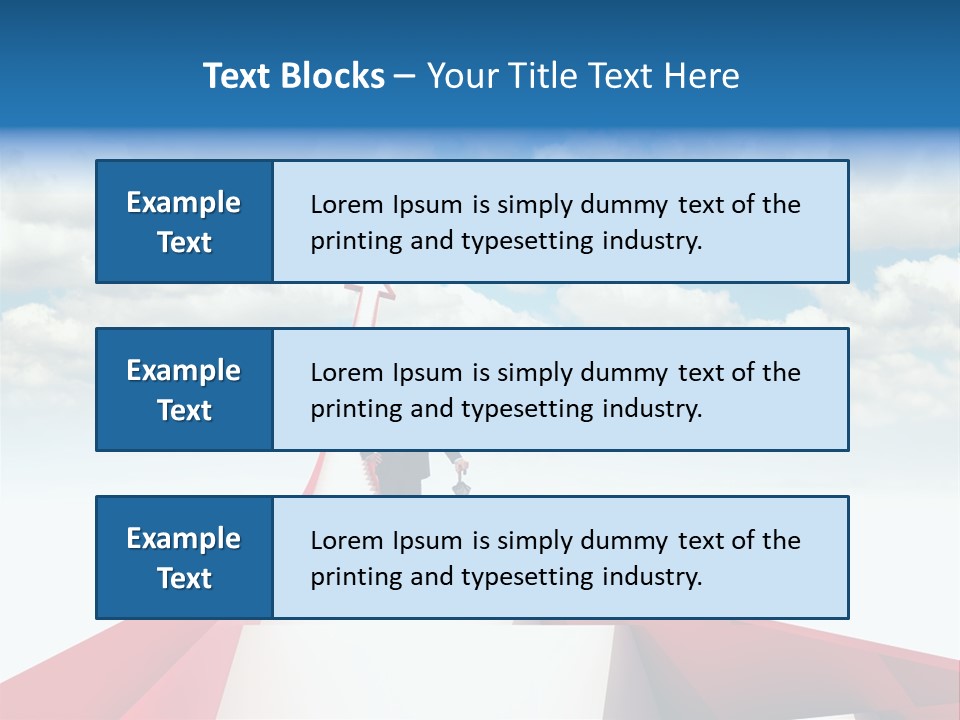 Growing Portrait Worker PowerPoint Template