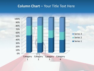 Growing Portrait Worker PowerPoint Template