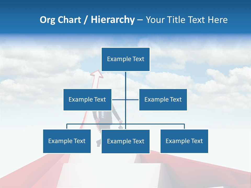 Growing Portrait Worker PowerPoint Template