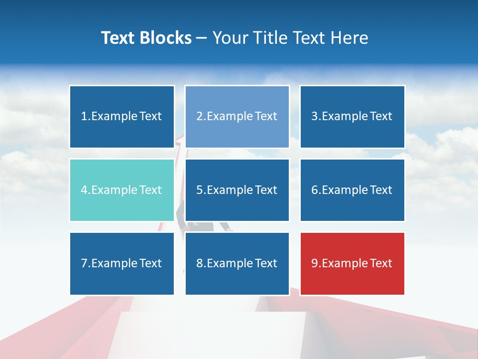 Growing Portrait Worker PowerPoint Template