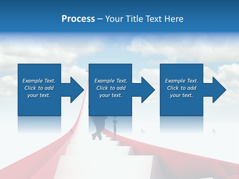 Growing Portrait Worker PowerPoint Template