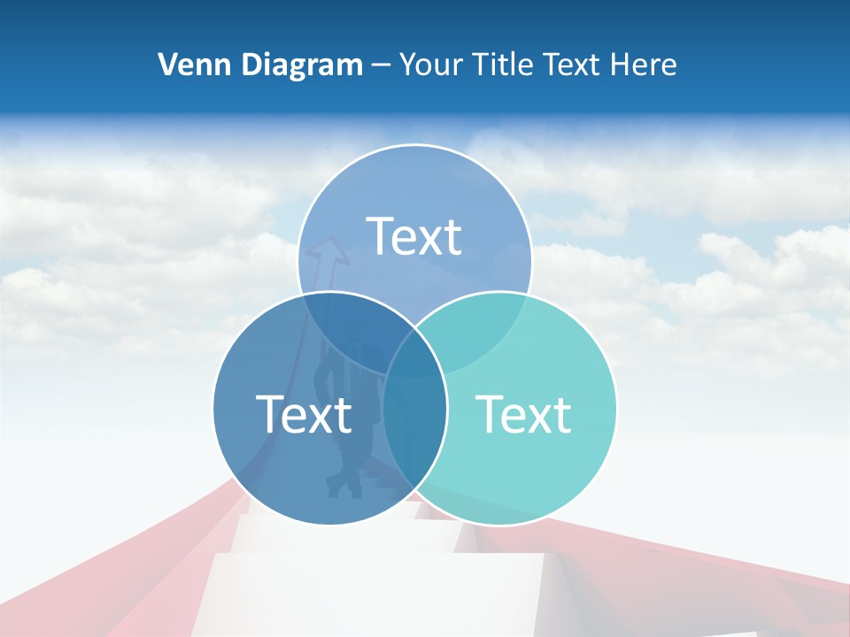 Growing Portrait Worker PowerPoint Template