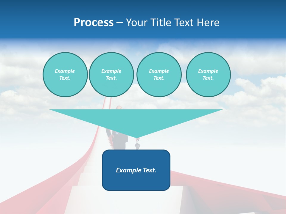 Growing Portrait Worker PowerPoint Template