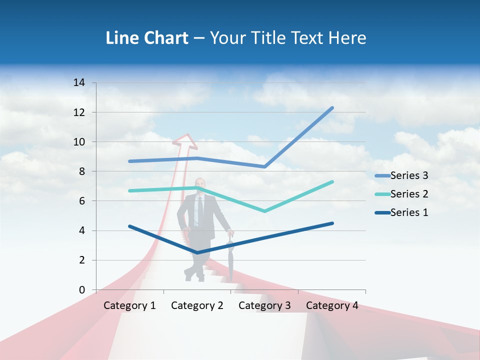 Growing Portrait Worker PowerPoint Template