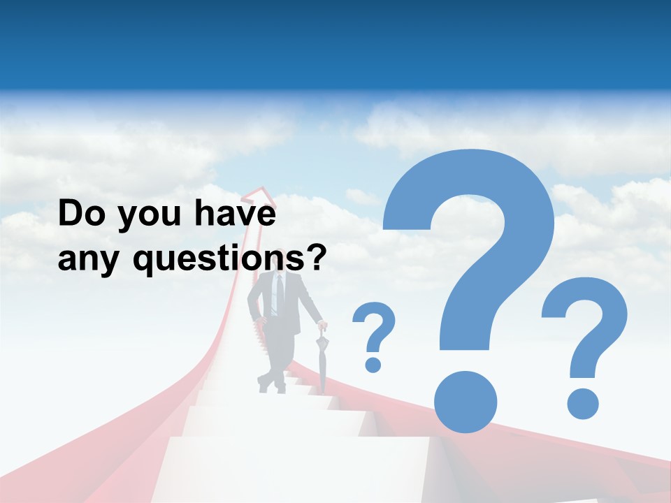 Growing Portrait Worker PowerPoint Template