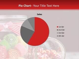Jelly Bean Group Table PowerPoint Template