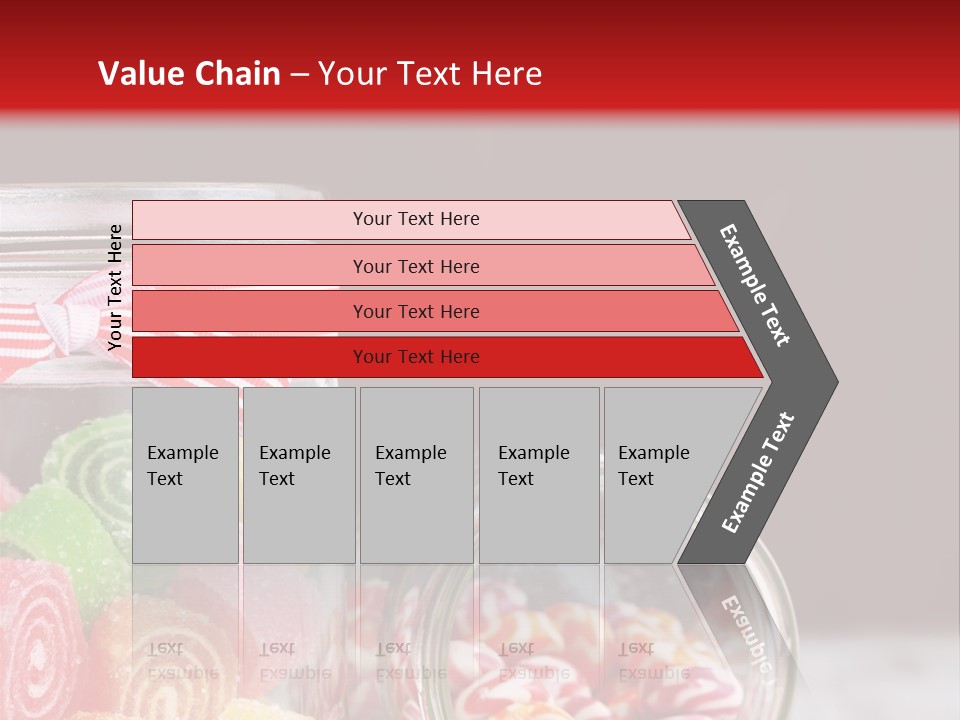 Jelly Bean Group Table PowerPoint Template